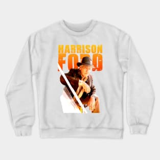 harrison ford themed graphic design by ironpalette Crewneck Sweatshirt